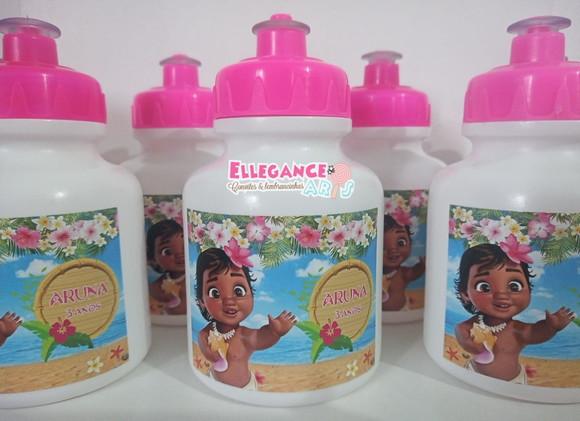 Garrafinha Squeeze Lembrancinha Moana Baby