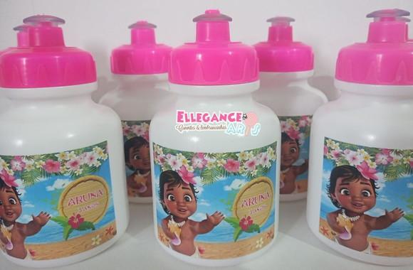 Garrafinha Squeeze Lembrancinha Moana Baby