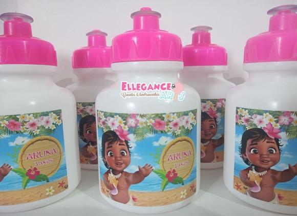 Garrafinha Squeeze Lembrancinha Moana Baby