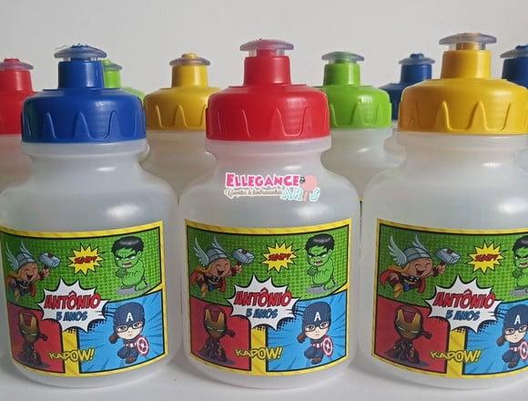 Garrafinha Squeeze Lembrancinha os Vingadores