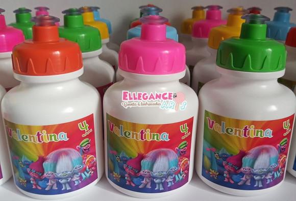 Garrafinha Squeeze Lembrancinha Trolls