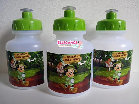 Garrafinha Squeeze Mickey Safari