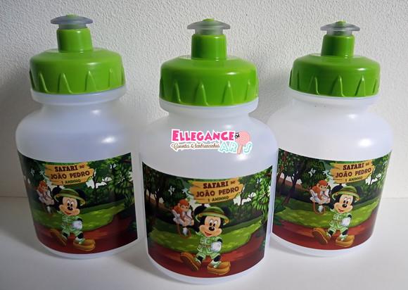 Garrafinha Squeeze Mickey Safari