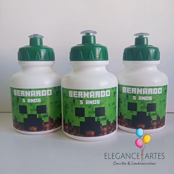 Garrafinha Squeeze Minecraft