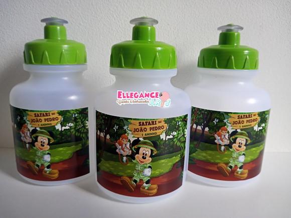 Garrafinha Squeeze Mickey Safari