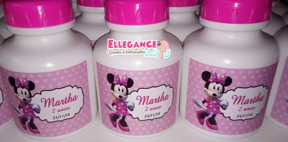 Garrafinha Squeeze Minnie Rosa