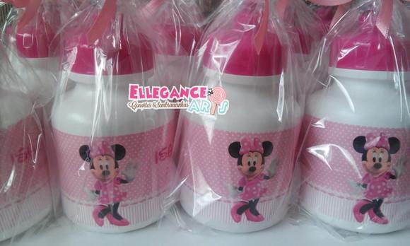 Garrafinha Squeeze Minnie Rosa