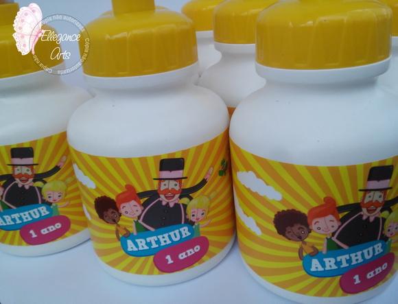 Garrafinha Squeeze Mundo Bita