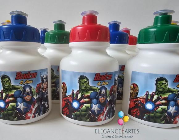 Garrafinha Squeeze os Vingadores