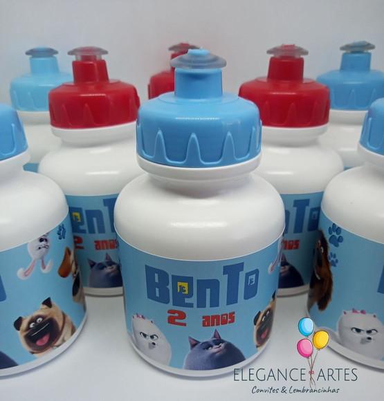 Garrafinha Squeeze Pets a Vida Secreta dos Bichos