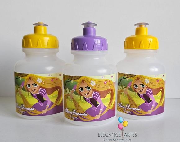 Garrafinha Squeeze Rapunzel Enrolados