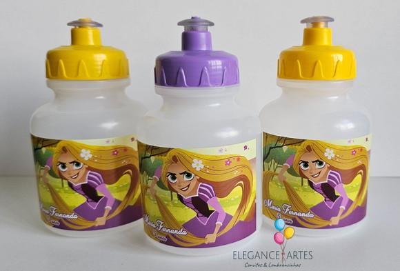 Garrafinha Squeeze Rapunzel Enrolados