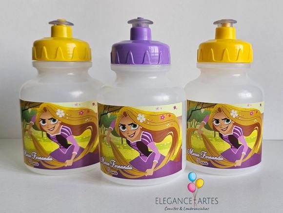 Garrafinha Squeeze Rapunzel Enrolados