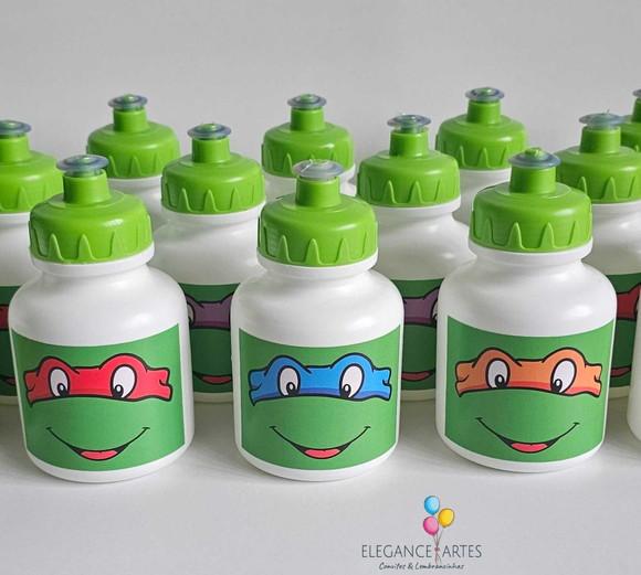 Garrafinha Squeeze Tartarugas Ninjas