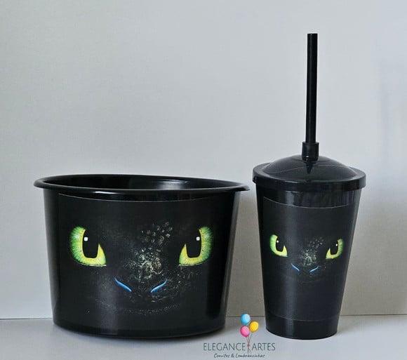 Kit Cineminha Como Treinar o Seu Dragão