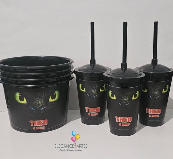 Kit Cineminha Como Treinar o Seu Dragão