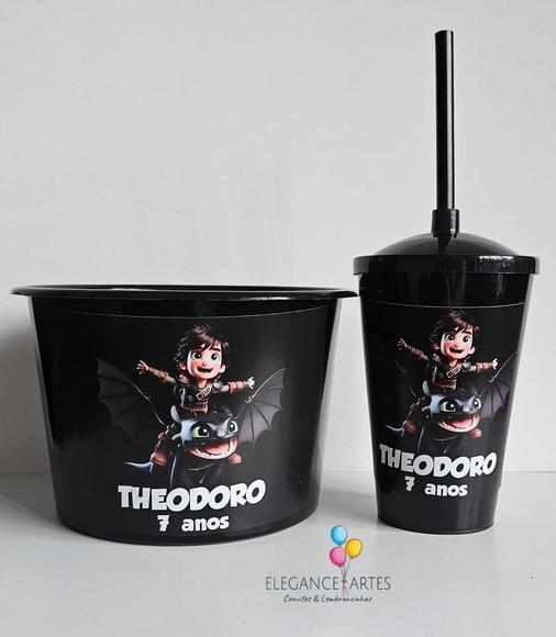 Kit Cineminha Como Treinar o Seu Dragão