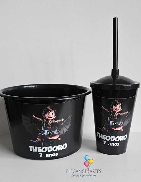 Kit Cineminha Como Treinar o Seu Dragão