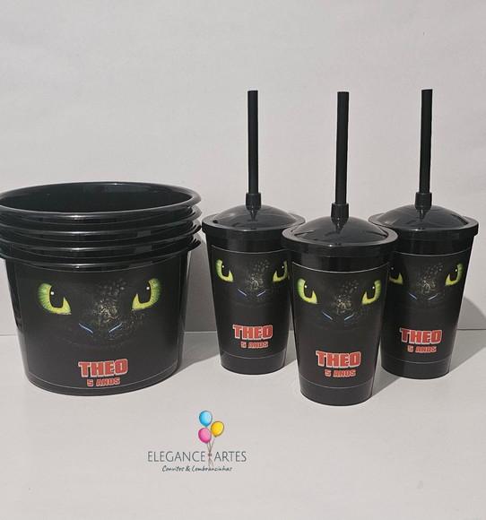 Kit Cineminha Como Treinar o Seu Dragão