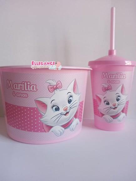 Kit Cineminha Gatinha Marie