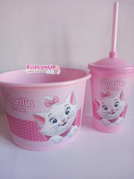 Kit Cineminha Gatinha Marie