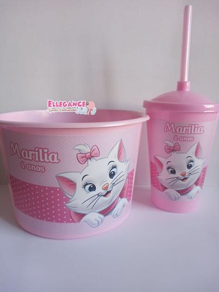 Kit Cineminha Gatinha Marie