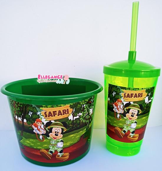 Kit Cineminha Mickey Safari
