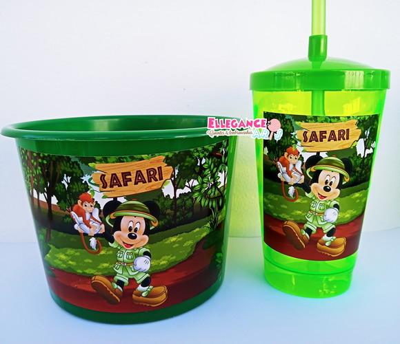 Kit Cineminha Mickey Safari