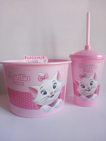 Kit Cineminha Gatinha Marie