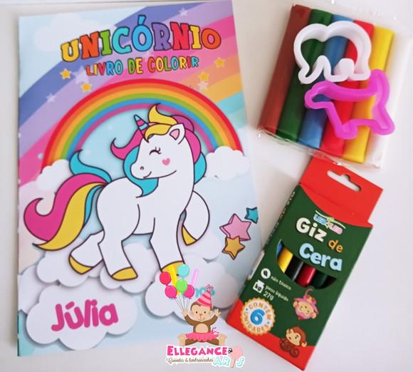 Kit Colorir Unicórnio