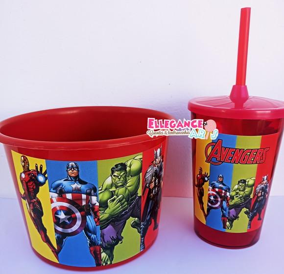 Kit Cineminha os Vingadores