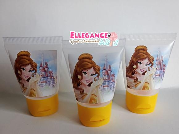 Lembrancinha a Bela e a Fera ( Álcool Gel)