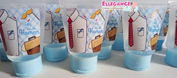 Lembrancinha Dia do Homem - Álcool Gel
