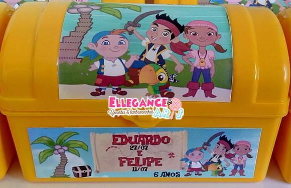 Lembrancinha Jake e os Piratas