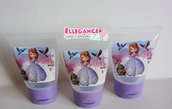 Lembrancinha Princesinha Sofia (álcool Gel)