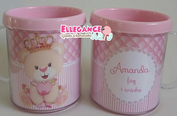 Lembrancinha Ursinha Princesa