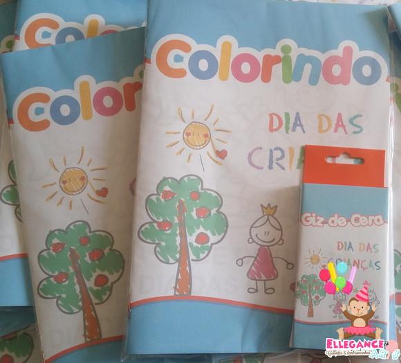Livrinho de Colorir Dia das Crianças