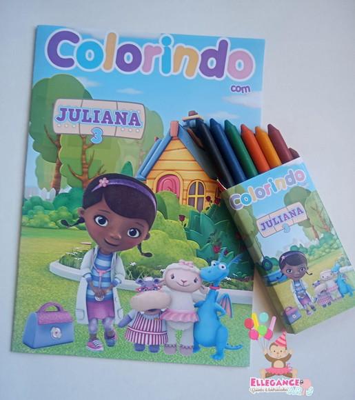 Livrinho de Colorir Doutora Brinquedos