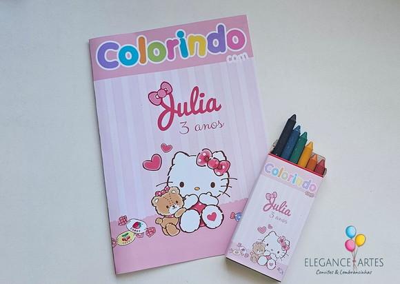 Livrinho de Colorir Hello Kitty