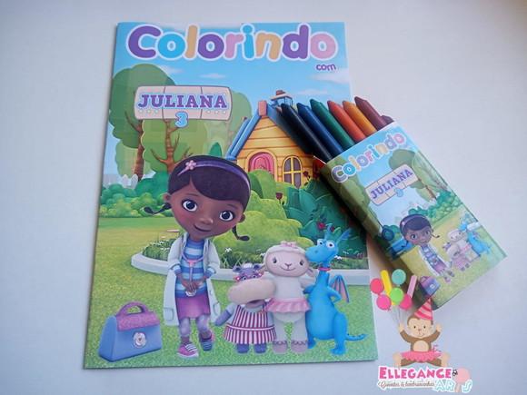 Livrinho de Colorir Doutora Brinquedos
