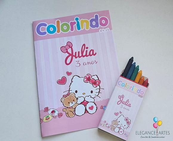 Livrinho de Colorir Hello Kitty