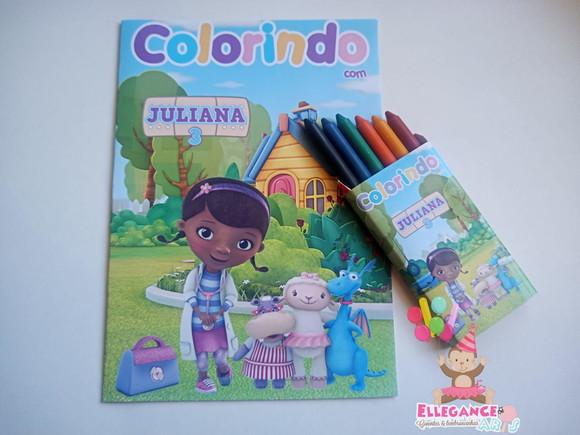 Livrinho de Colorir Doutora Brinquedos