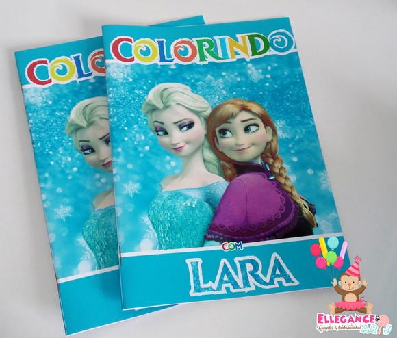 Livrinho para Colorir Frozen