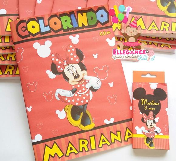 Livrinho para Colorir Minnie