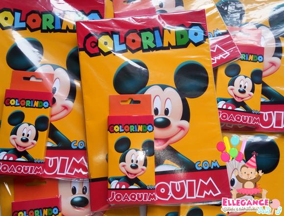 Livrinho para Colorir Mickey