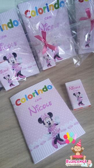 Livrinho para Colorir Minnie