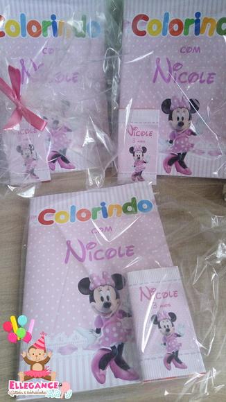 Livrinho para Colorir Minnie