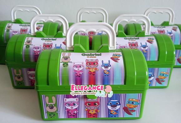 Maleta Baú Talking Tom Heroes
