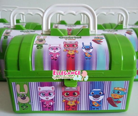 Maleta Baú Talking Tom Heroes
