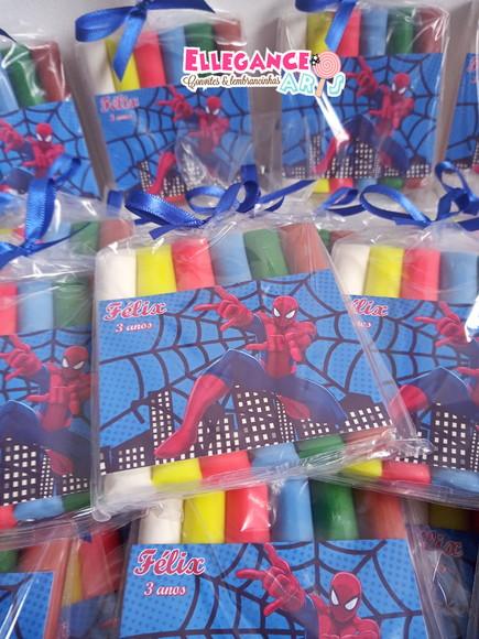 Massinha de Modelar Homem Aranha